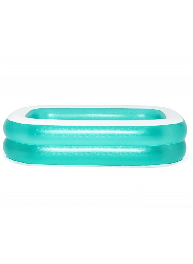 كادي ون حوض سباحة جانبي ناعم قابل للنفخ مقاس 201x150 x 51 سم، مسبح أطفال - Image 2