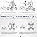 VANLINNY Robot Kits360 Drifting RC Tank ToyScience Projects for Ages 13 STEM Educational Kit for Beginner10 mph Fast DIY Remote Control CarProgrammableRechargeable for Birthday - Image 4