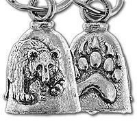 Hot Leathers Bear totem Motorcycle Biker spirit guardian bell - Image 4