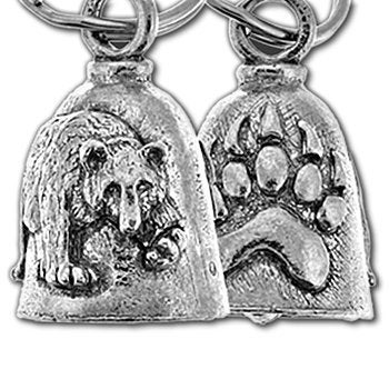 Hot Leathers Bear totem Motorcycle Biker spirit guardian bell - Image 2