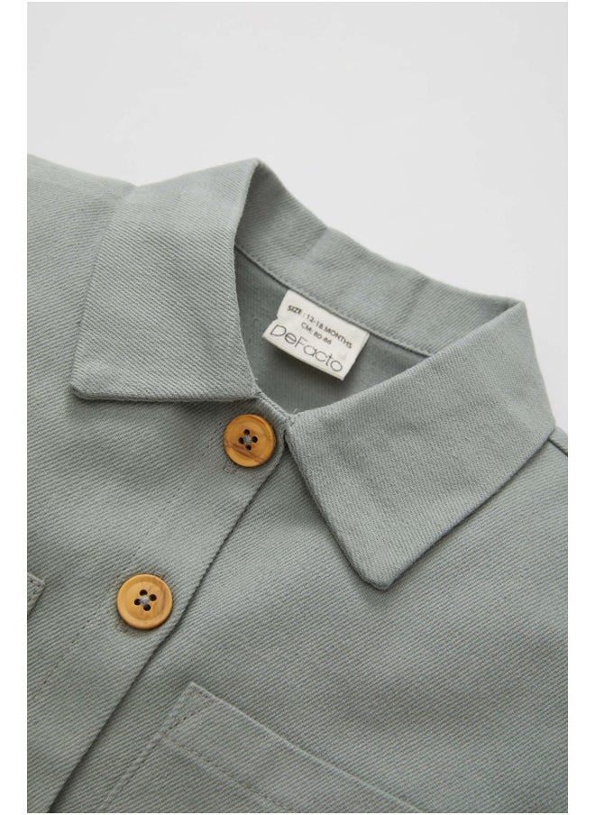 DeFacto - Babygirl Regular Fit Woven Long Sleeve Shirt - Image 1
