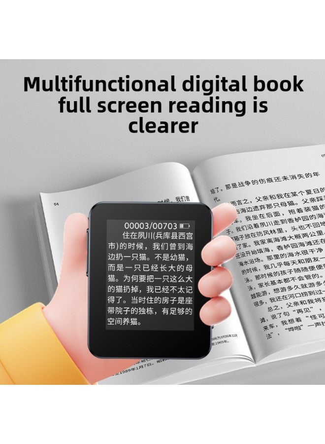 Lossless Music Player Small Walkman Student Version MP3 English Listening Reading Novel Portable HD Screen-Body Color:on Version-no Bluetooth-Memory Capacity:32GB - Image 2