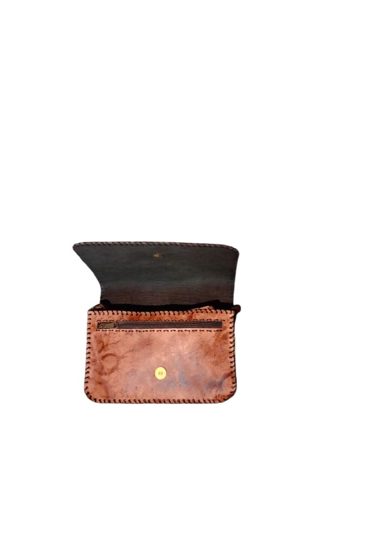 Sheer Fashionable Leather Crossbody Bag  - Image 3