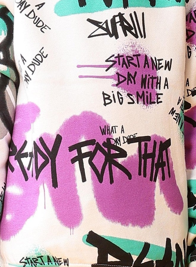 انثريلو طقم رياضي مريح للأولاد من أنثريلو | الخامة: صوف | طقم رياضي من الصوف للأولاد برقبة دائرية - أبيض، مقاس 5-6 سنوات - Image 5