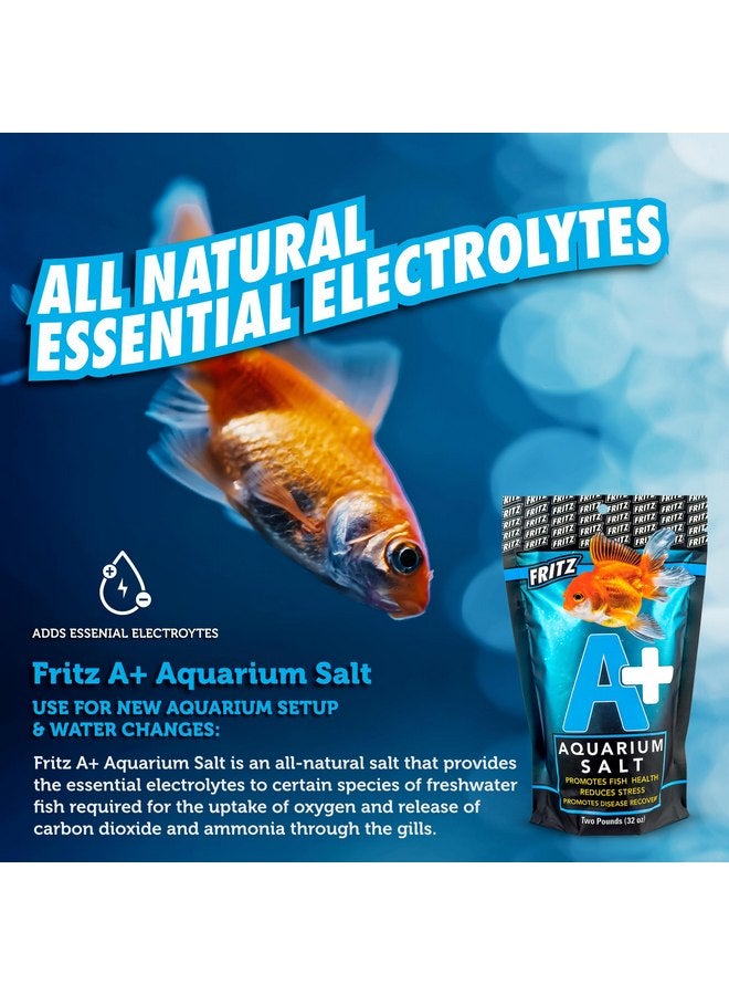 Fritz Aquatics A+ Aquarium Salt Treatment for Freshwater Fish (2 lbs) - Image 3