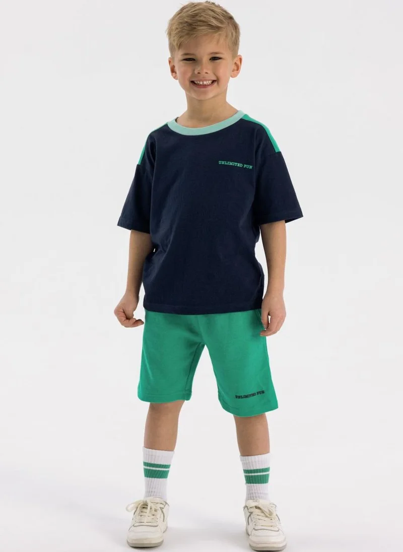 مينوتي KIds Short Sleeve T-Shirt and Shorts Set