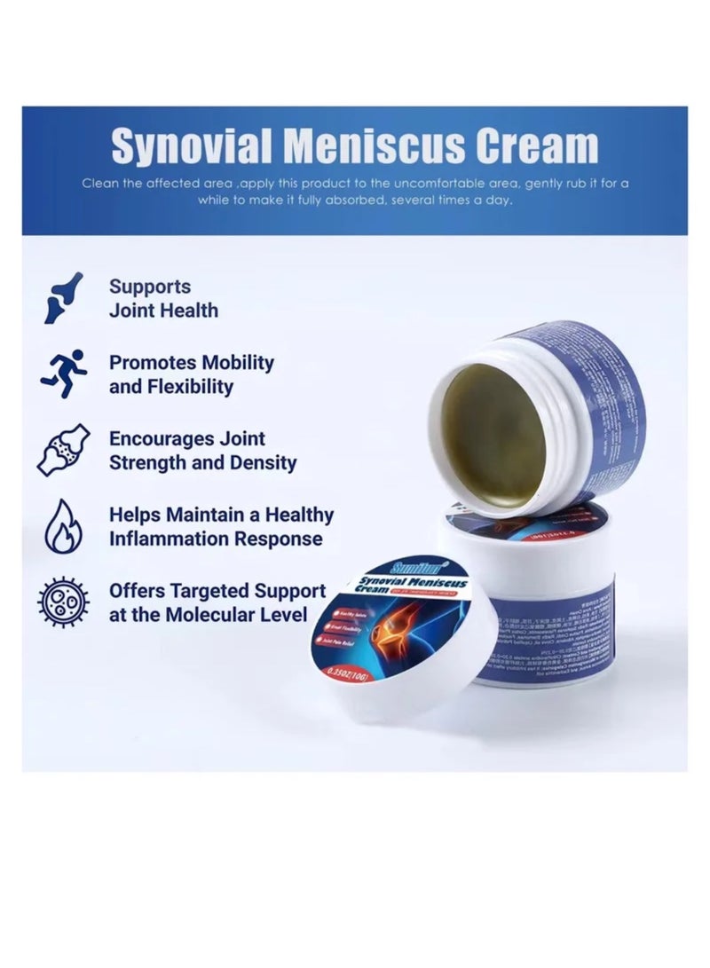 Sumifun Ointment for Knee Joint Pain Relief, Articular Cartisitis Cream for Leg and Knee Damage, Fast Absorption for Tendon and Foot Sheath Inflammation, Cool Gel, Quick Treatment Cream for Joints and Bones for Muscle and Joint Pain - Image 2