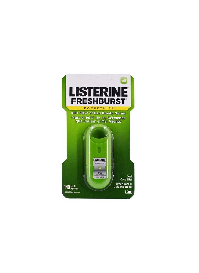 Listerine Pocketmist Oral Care Mist, Freshburst 7. 7 Ml  - Image 1