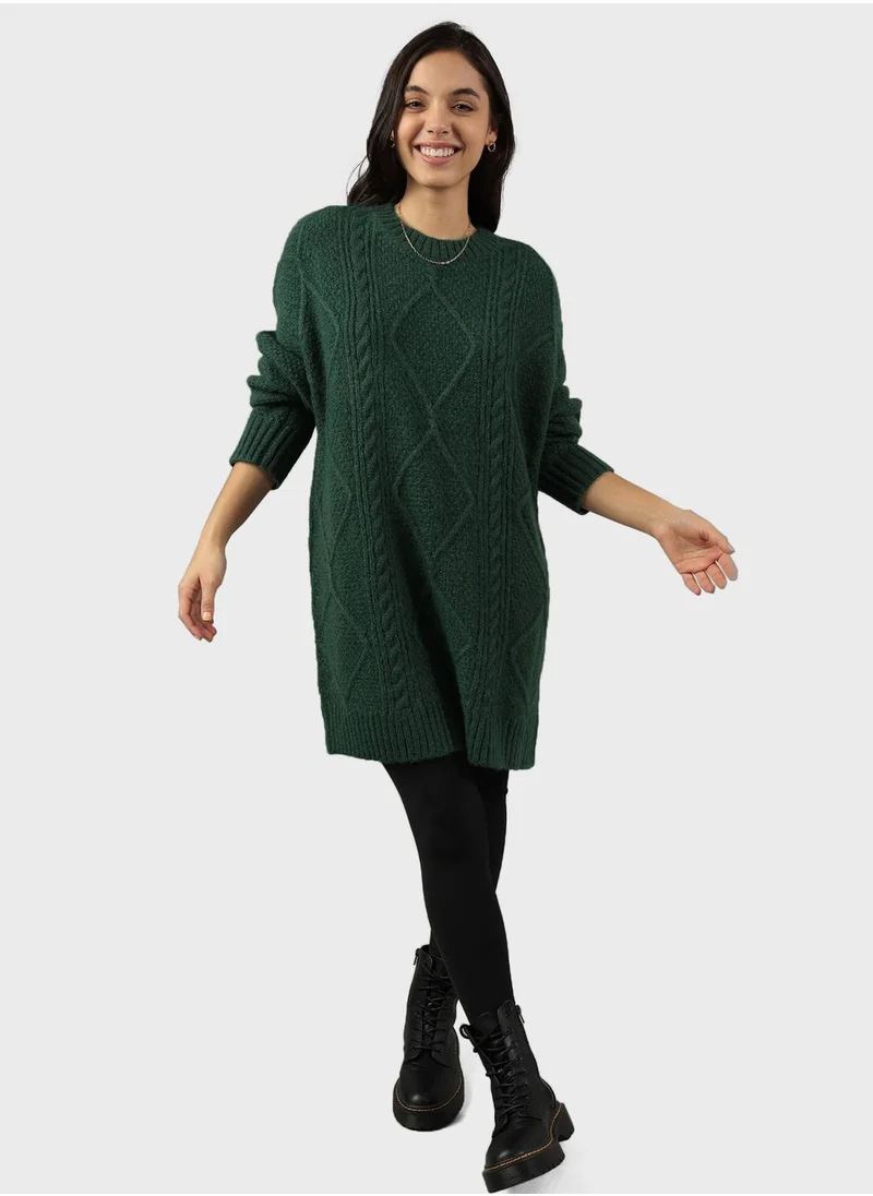 American Eagle Crew Neck Knitted Sweater