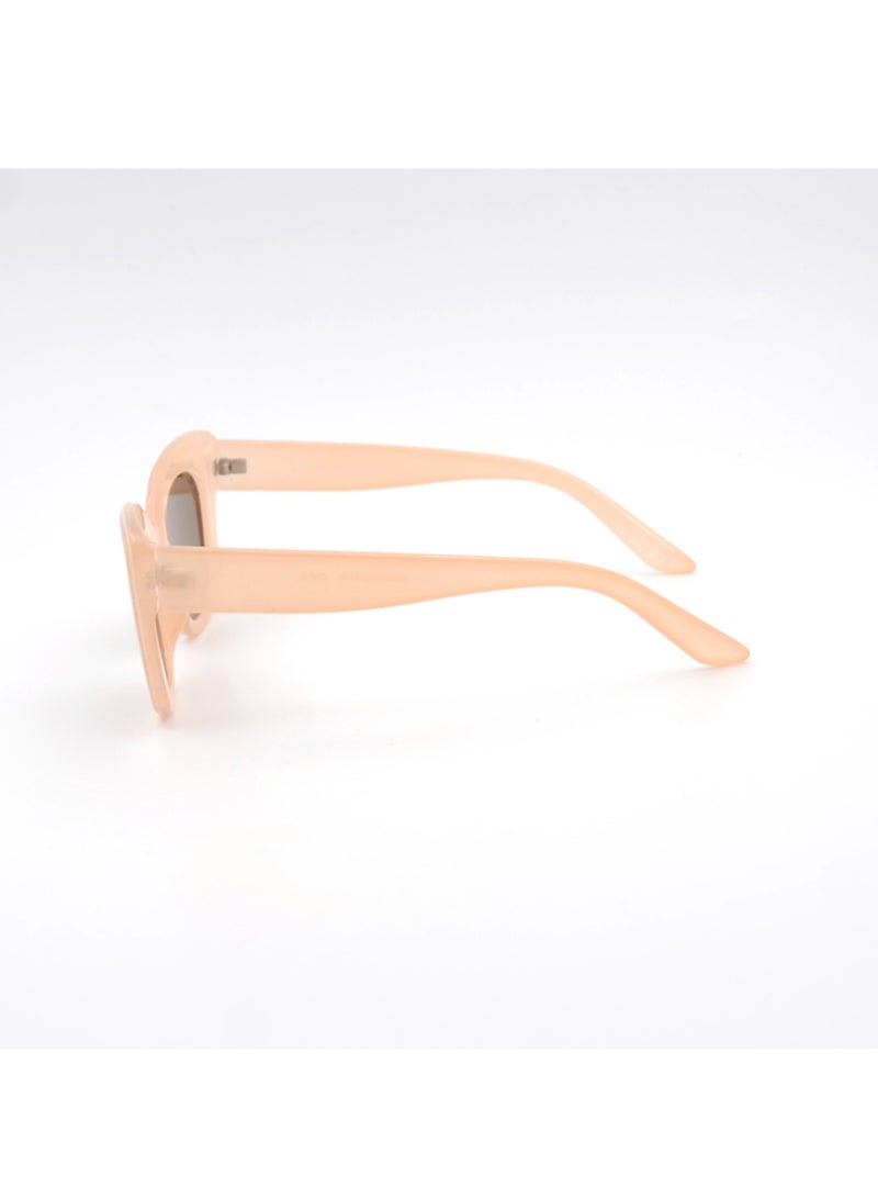 MADEYES نظارات شمسية للنساء بحماية من الأشعة فوق البنفسجية EE24P011-5 - بني حليبي - Image 3