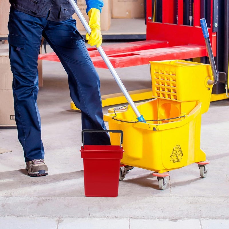 Local licensed courier Luxshiny 2pcs Commercial Cleaning Trolley Buckets with Handles, Multipurpose Plastic Garbage and Water Pails for Household, Hotel, and Janitorial Use, Portable 8.45x7.27x6.29 Inches Multi-use qualified quality Upgraded general grade quality KSA market popular practical build Stain resistant Gulf standard sizing alternatives Trendy natural assorted colors Transparent body Batch uniform stable quality Trendy natural tone options Multiple local stock source Long term use design Flexible anti-break Authorized haulage delivery Multi-color available build Classic trendy design picks Global standard quality Defect free upgraded substance N/S/C nationwide deliver Affordable purchase options General need oriented design Varied dimensions Timely planned dispatch Daily repeated use trusted quality Periodic restock local - Image 5