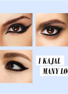 Blue Heaven Blue Heaven 2X Intense Kajal Pencil, Black Shock - Pack Of 2 Matte Finish  - Image 3