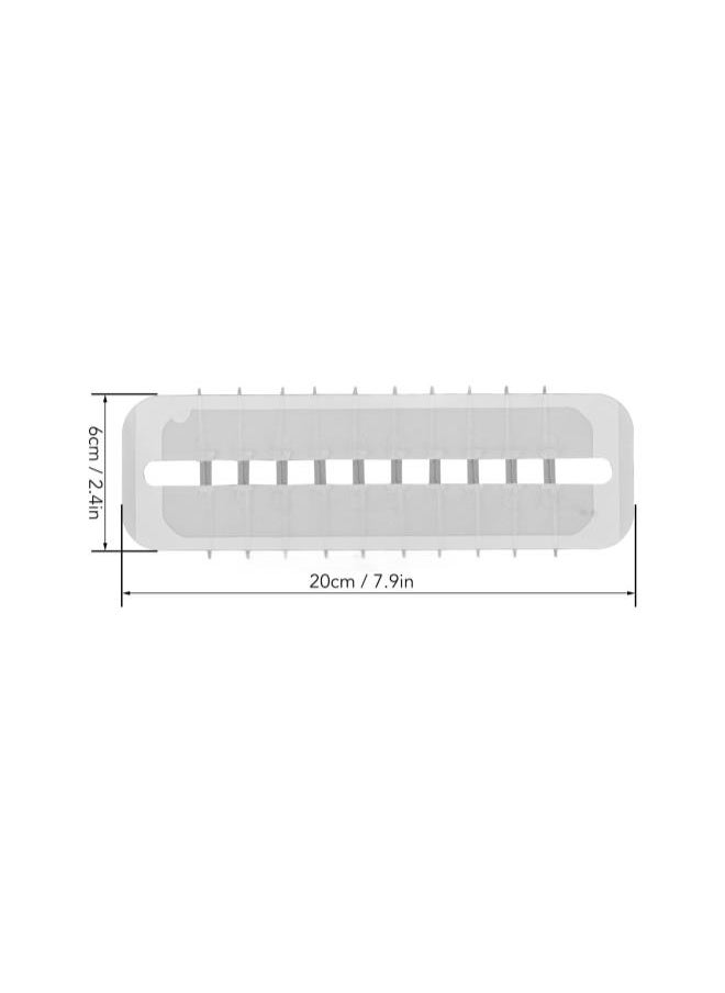 Generic - Zip Stitch, Wound Closure Strips, Emergency Protection Sutures Wounds, Cuttable Hygienic Zip Stitch Wound Bandages Zipper Band Aid Skin Adhesives Emergency Protection Zip - Image 1