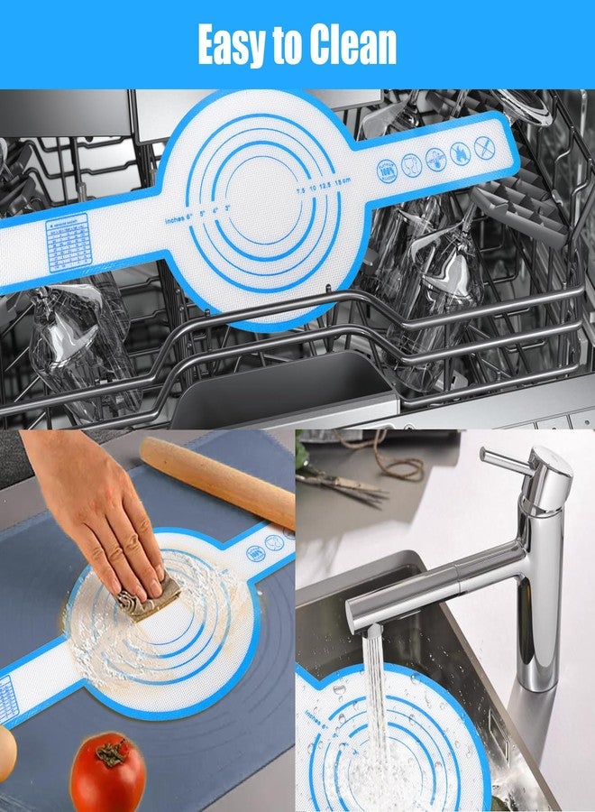 LYHLYA Silicone Baking Mat for Dutch Oven, Silicone Bread Sling with Long Handles Reusable Sourdough Bread Baking Supplies - Image 5