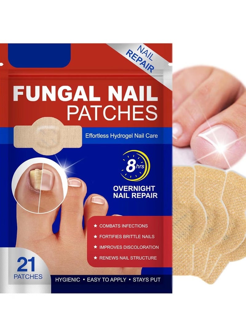 JUE-FISH Fungal Nail Repair Patches – Effective Care Solution for Healthy, Strong Toenails. Easy-to-Use, Fast-Acting & Long-Lasting Results - Image 1