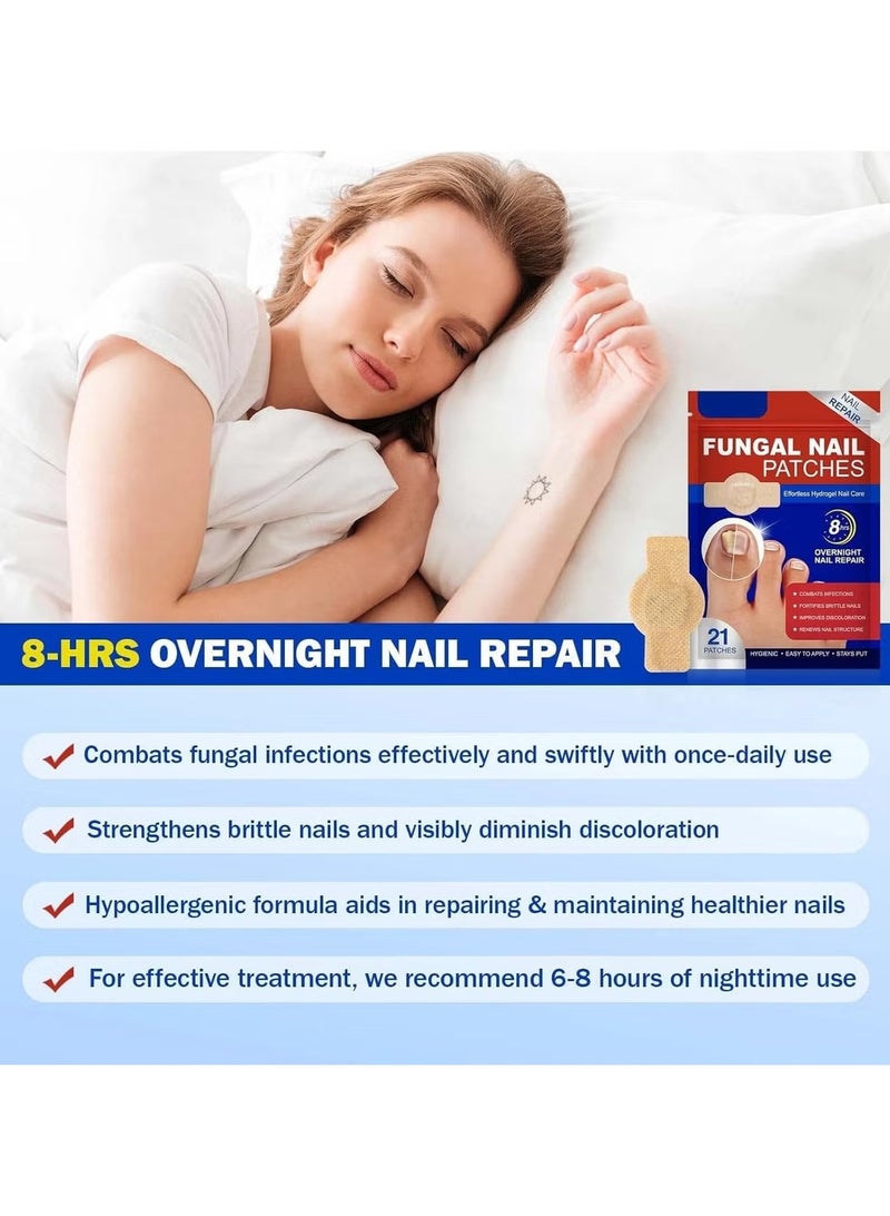 JUE-FISH Fungal Nail Repair Patches – Effective Care Solution for Healthy, Strong Toenails. Easy-to-Use, Fast-Acting & Long-Lasting Results - Image 5