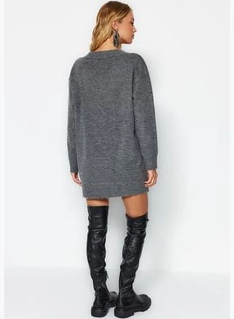 trendyol V-Neck Sweater Dress