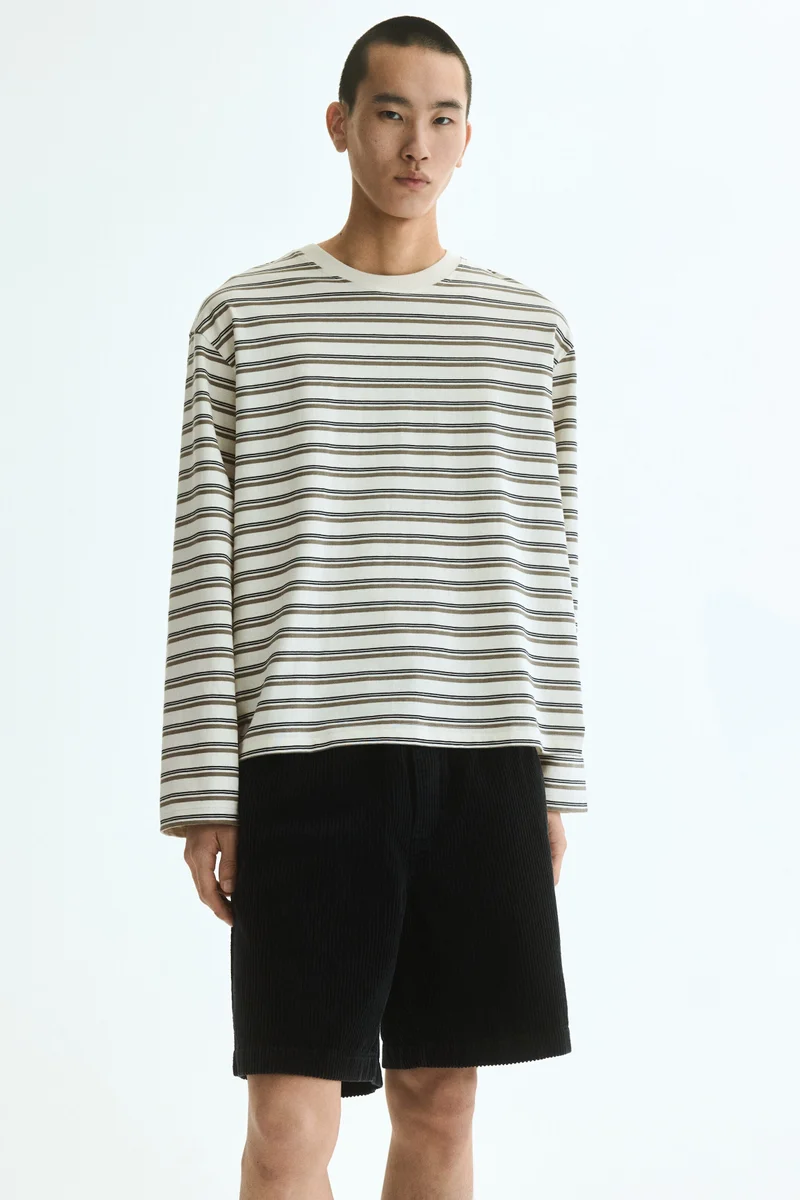 H&M Relaxed Fit Boxy cotton T-shirt