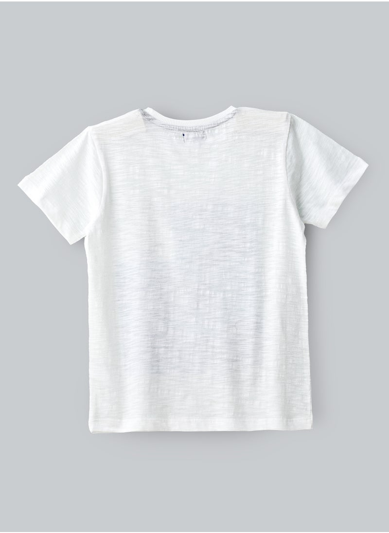 JAM Urban Sports Project' Athletic Graphic T-Shirt for Boys - White  - Image 2