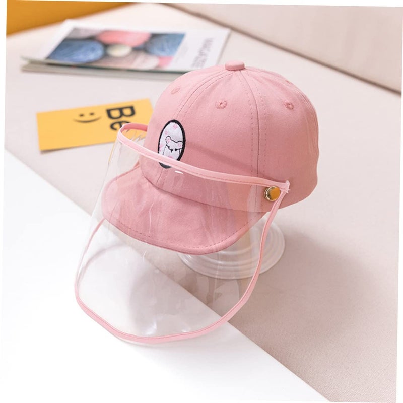 Detachable Boys Girls Sunscreen Cap Face Cover Cooling Hat For Outdoor Activities - Image 4