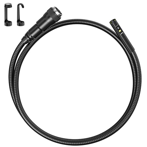 Teslong Endoscope Replacement Cable with Light, Triple Lens Inspection Camera 7.9mm/0.3inch Waterproof Probe Compatible with NTS500, NTS300(3.3FT) - Image 1