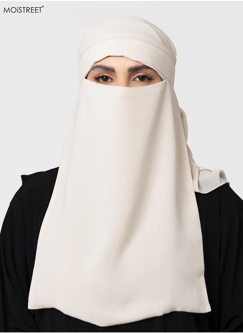 Moistreet MOiSTREET Niqab Wool Chiffon
