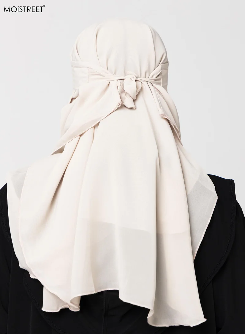 Moistreet MOiSTREET Niqab Wool Chiffon