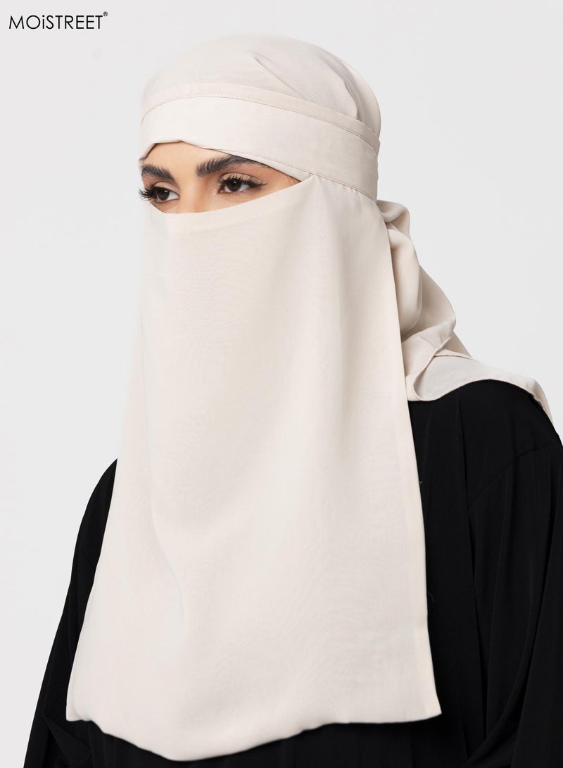 MOiSTREET Niqab Wool Chiffon - Image 2
