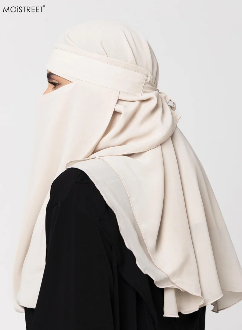 Moistreet MOiSTREET Niqab Wool Chiffon