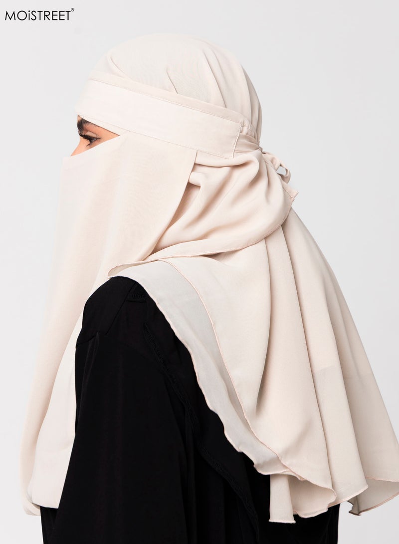 MOiSTREET Niqab Wool Chiffon - Image 3
