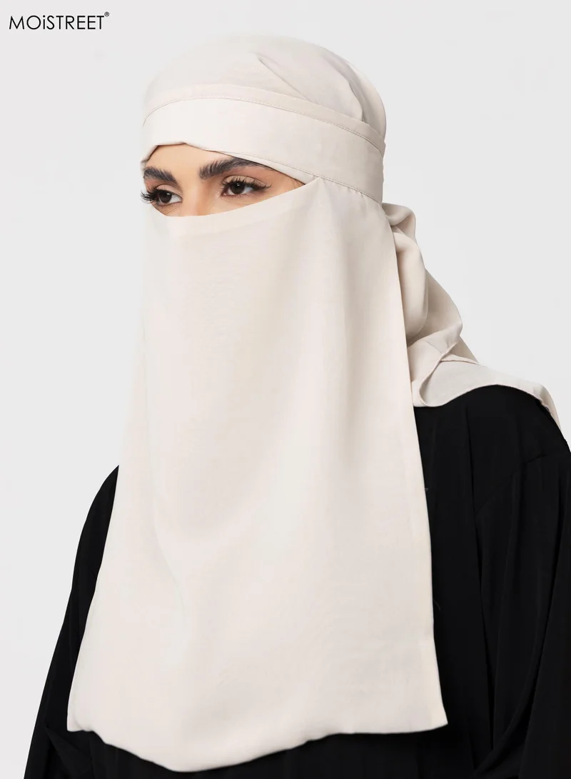Moistreet MOiSTREET Niqab Wool Chiffon