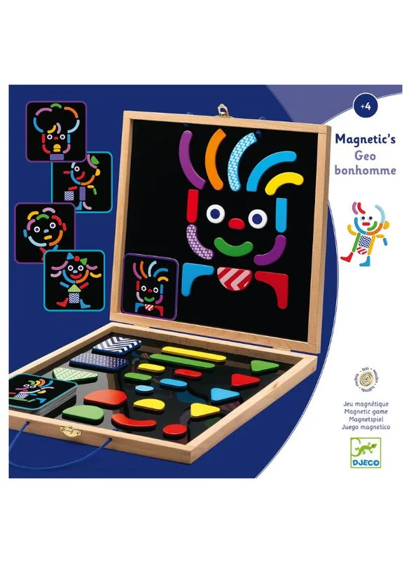 دجيكو Wooden Magnetic - Geocharacter