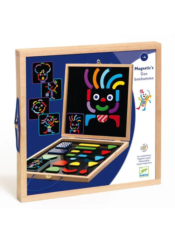 دجيكو Wooden Magnetic - Geocharacter