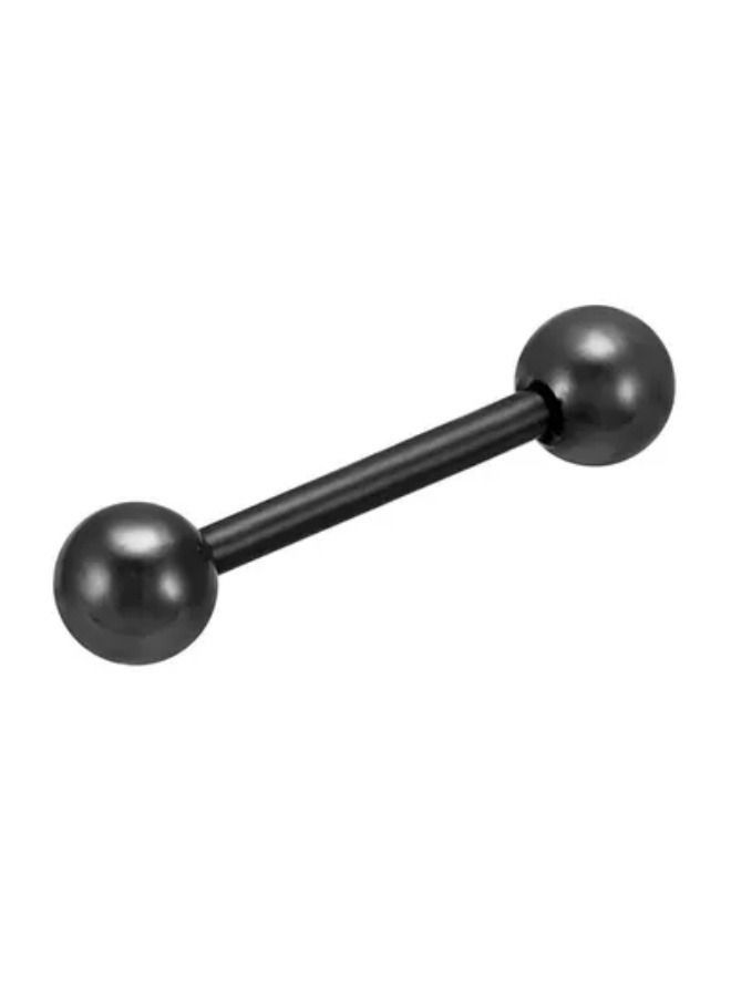 Stainless Steel Barbell Tongue Ring 