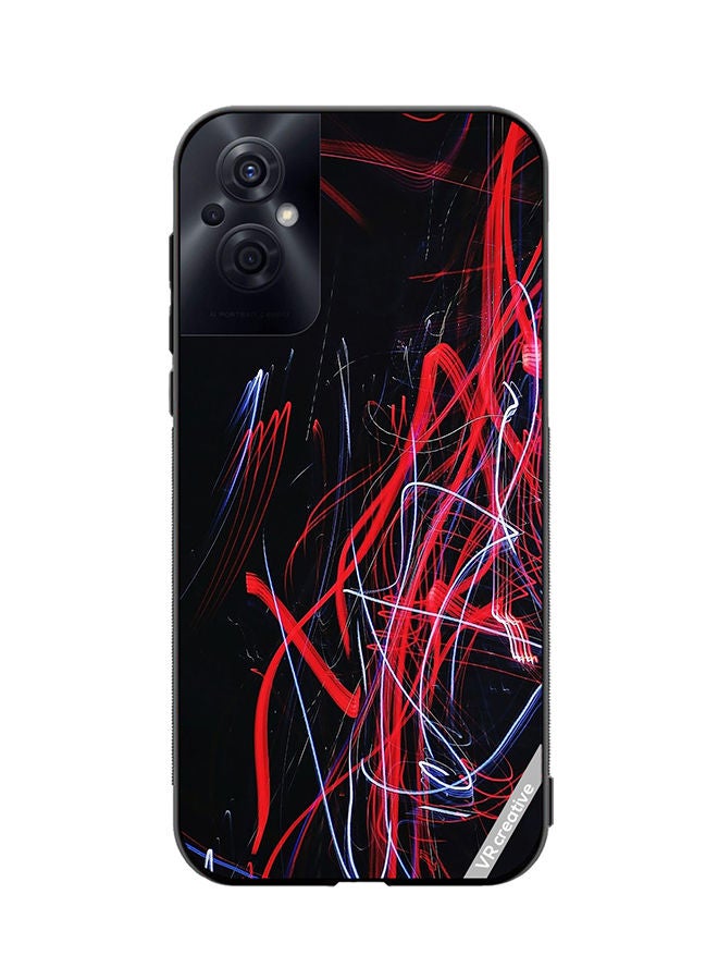 VR CREATIVE Protective Case Cover For Oppo Reno8 Z Layers Design Multicolour - Image 1