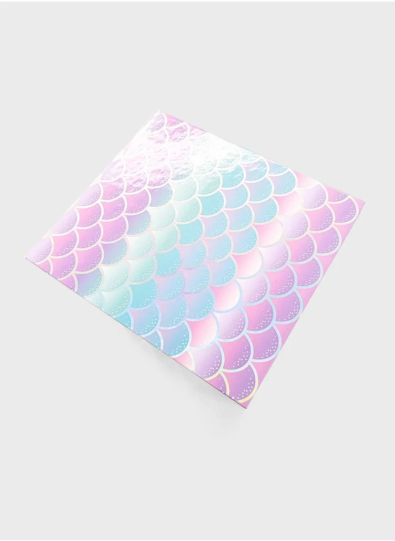 Claires Multi Mermaid Book Makeup Set
