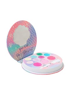 Lip Smacker Sparkle & Shine Eyeshadow Makeup Palette, Mermaid Palette Shimmer | Christmas Make Up Collection | Holiday Present | Gift for Girls