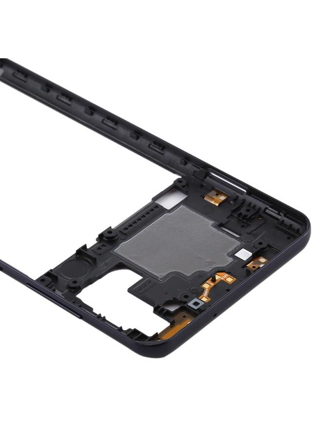 erorex For Samsung Galaxy A21s  Middle Frame Bezel Plate (Black) - Image 4