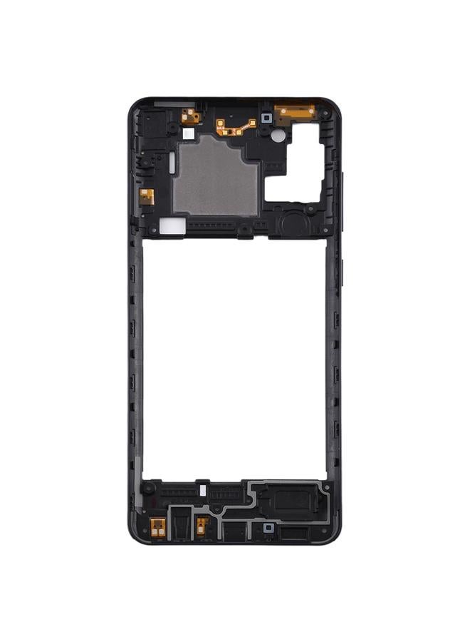 erorex For Samsung Galaxy A21s  Middle Frame Bezel Plate (Black) - Image 2