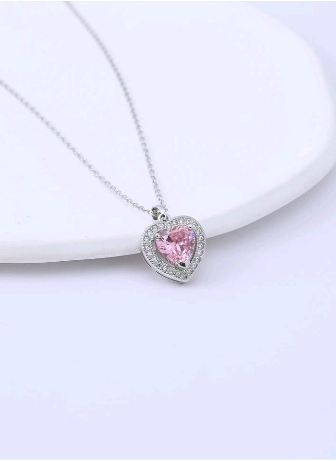 SEVENTY - Trendy Stainless Steel Silver Plated Necklace For Women - Image 1