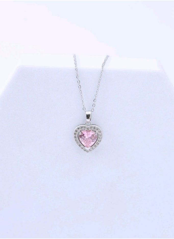 SEVENTY - Trendy Stainless Steel Silver Plated Necklace For Women - Image 1
