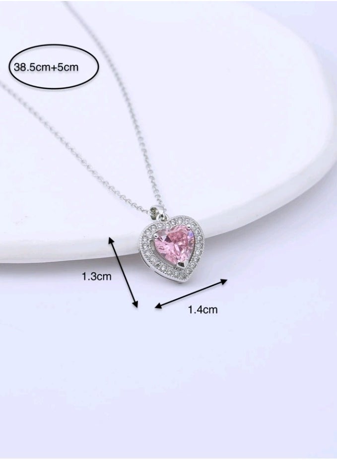 SEVENTY - Trendy Stainless Steel Silver Plated Necklace For Women - Image 1