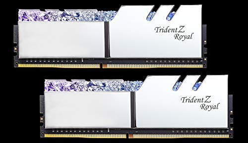 G.SKILL Trident Z Royal Series DDR4 RAM (XMP) 32GB (2x16GB) 3200MT/s CL16-18-18-38 1.35V Intel AMD Desktop Computer Memory U-DIMM - Silver (F4-3200C16D-32GTRS) - Image 5