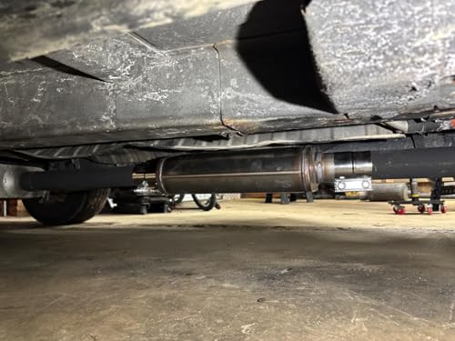 Floshine Universal 409 Stainless Performance Exhaust Muffler, single in dual out muffle (3 in inlet 2.5 in dual outlet) - Image 5