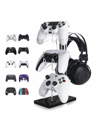 Gaming Accessories, Controller Holder, Dual Controller Stand, For Ps5 Ps4 Xbox, For Switch, For Gaming Accessories, Build Game Fortresses - pzsku/ZCE69B984B6E26A064262Z/45/_/1730799492/c4f1b3df-42fb-436d-a653-610e3c77ae00