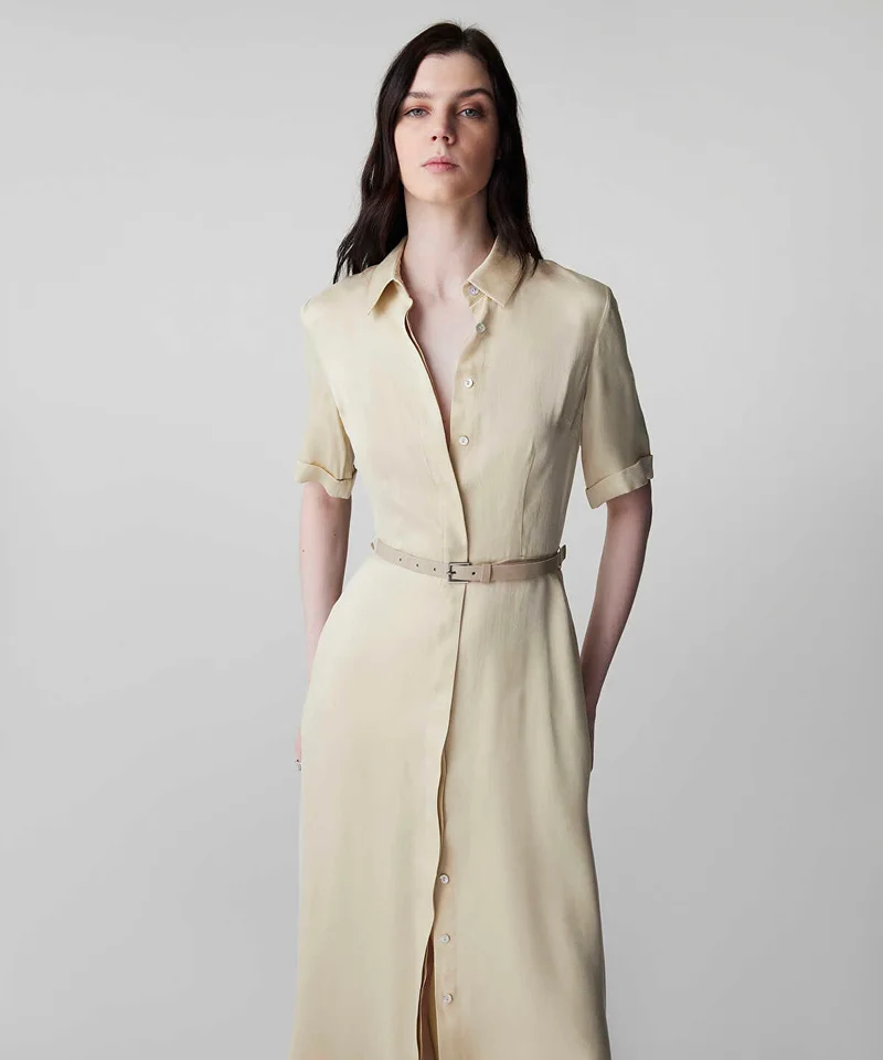 ايبيكيول Belted Cupro Dress