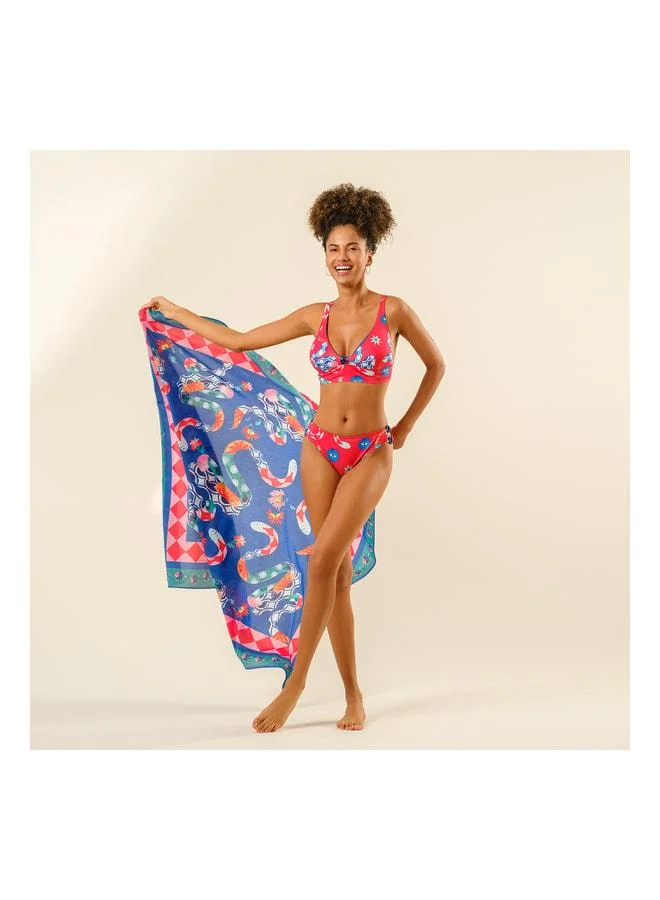 Zsa Zsa Zsu  Daphne Red Bikini Bottom 23x21 cm. for Women | Best Price UAE
