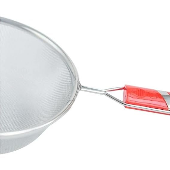 Tekzie 100 Stainless Steel Indian Mesh Quality SoupJuice Strainer 14 cm - Image 2