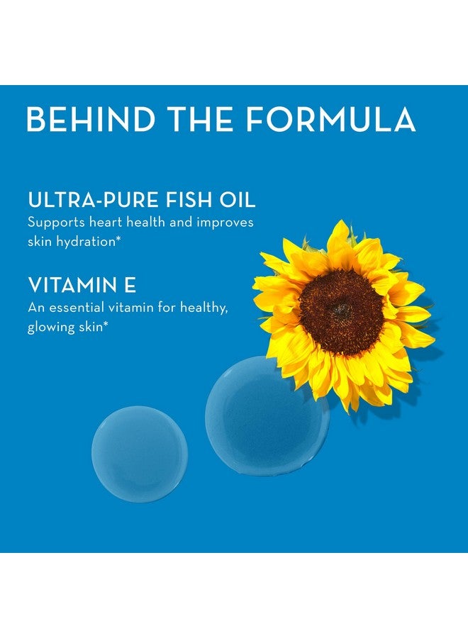 HUM OMG! Omega The Great - Triple Omega 3 Fish Oil Supplement with DHA, EHA & Vitamin E to Support Bright & Even Skin Tone - Gluten Free & Non-GMO (60-Count) - Image 5