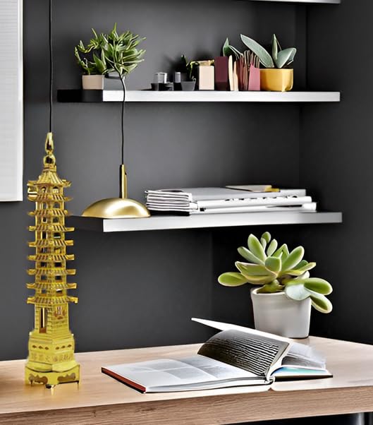 ARTISKRITI Education Tower Feng Shui for Students, Pagoda Tower Vastu Items for Good Luck and Academic and Business Success, Fengshui Items - Image 4